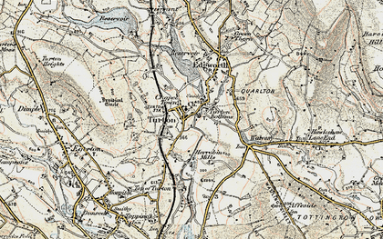 Old map of Chapeltown in 1903