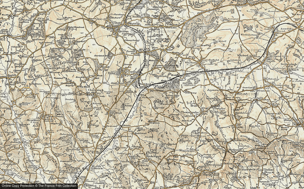 Chard Junction, 1898-1899