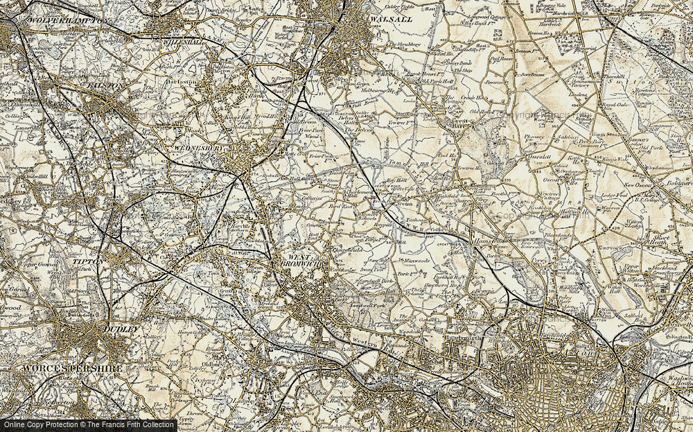 Old Map of Charlemont, 1902 in 1902