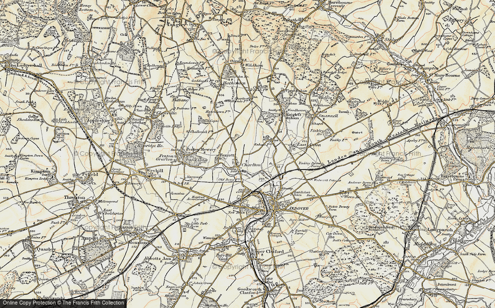 Old Map of Charlton, 1897-1900 in 1897-1900