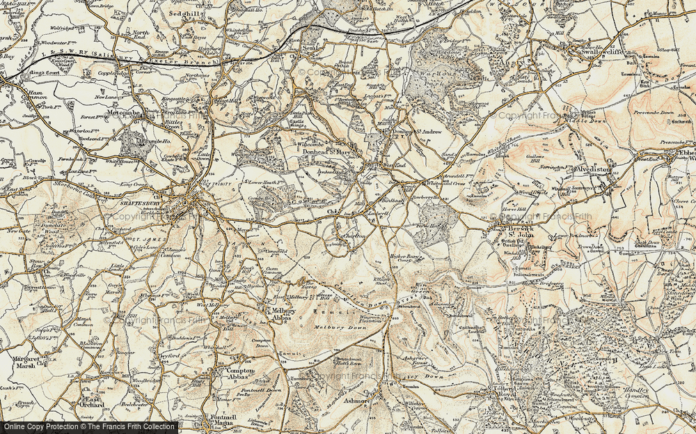Old Map of Charlton, 1897-1909 in 1897-1909