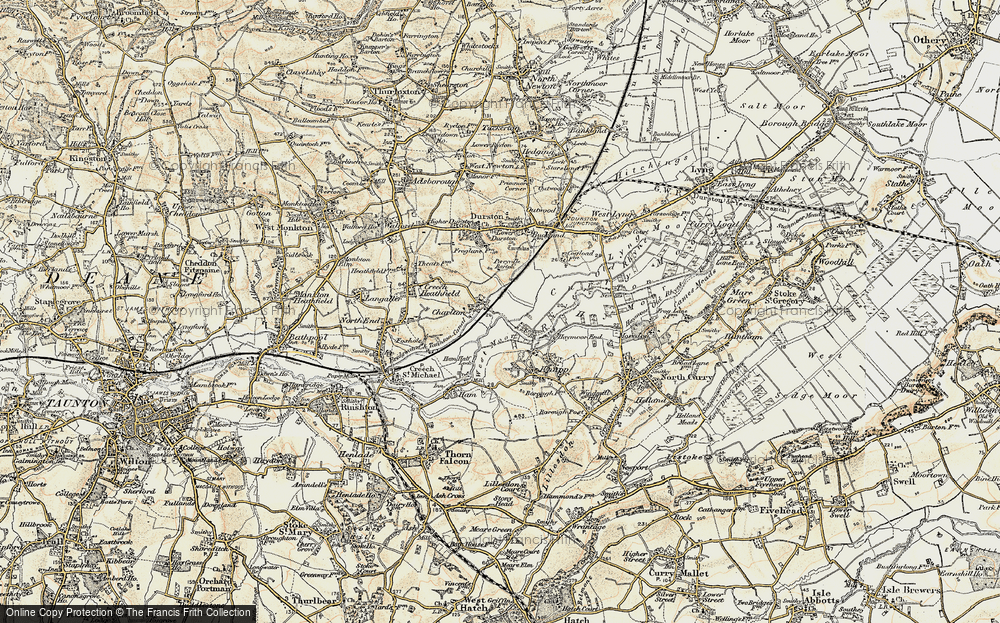 Old Map of Charlton, 1898-1900 in 1898-1900