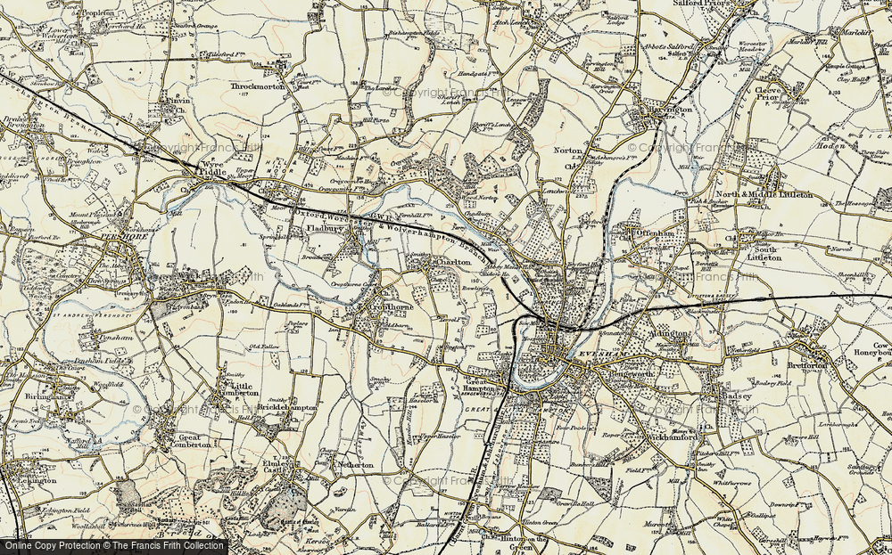 Old Map of Charlton, 1899-1901 in 1899-1901