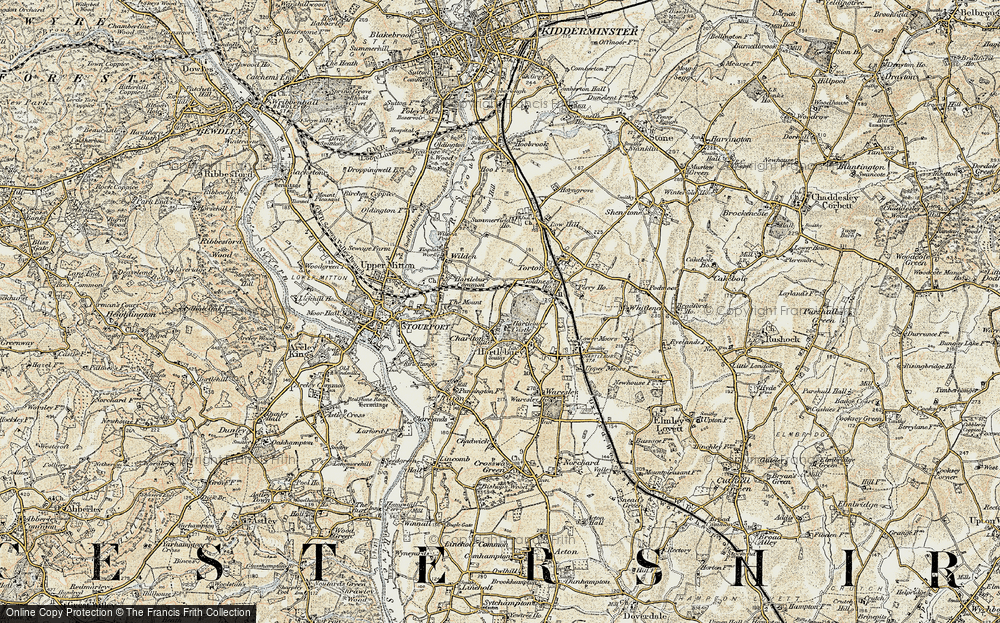 Old Map of Charlton, 1901-1902 in 1901-1902