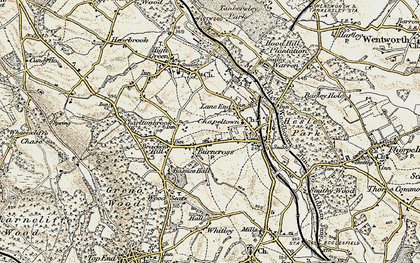 Old map of Charltonbrook in 1903