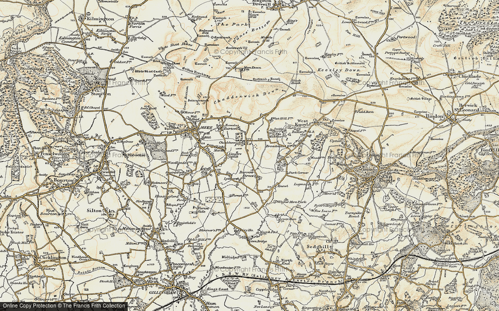 Old Map of Charnage, 1897-1899 in 1897-1899