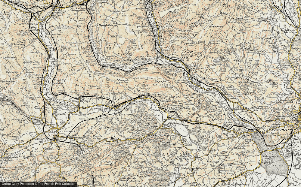 Old Map of Chatham, 1899-1900 in 1899-1900