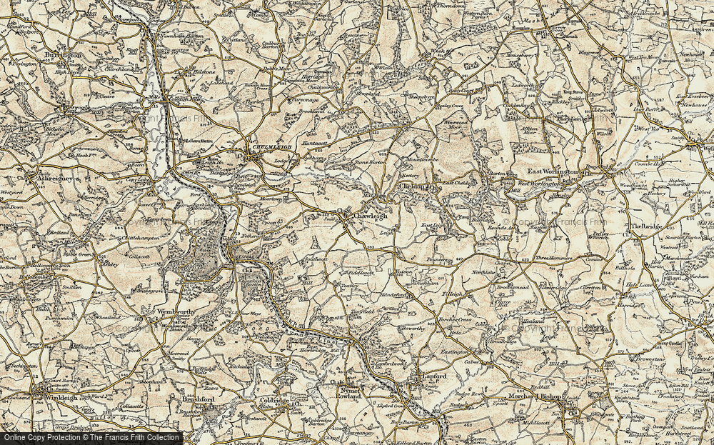 Chawleigh, 1899-1900