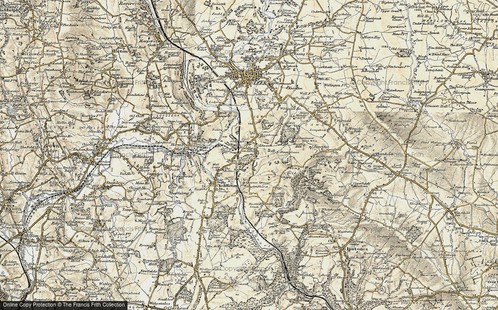 Cheddleton Heath, 1902