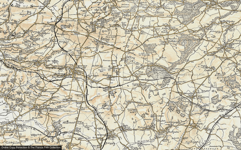Old Map of Chelynch, 1899 in 1899