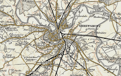 Old map of Cherry Orchard in 1902