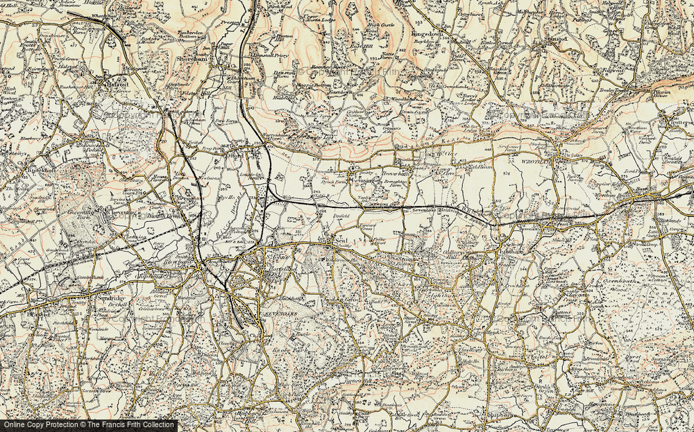 Old Map of Childsbridge, 1897-1898 in 1897-1898