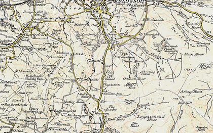 Old map of Chunal in 1903