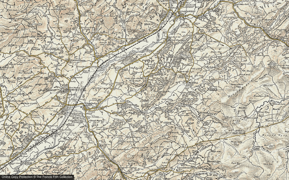 Cilgwyn, 1900-1901