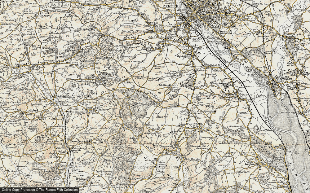 Old Map of Clapham, 1899 in 1899