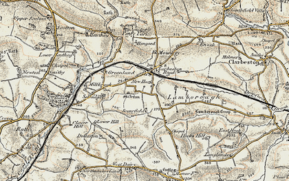 Old map of Selvedge in 1901-1912