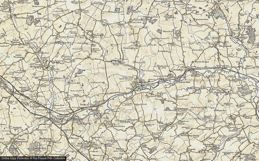 Old Map of Clare, 1898-1901 in 1898-1901