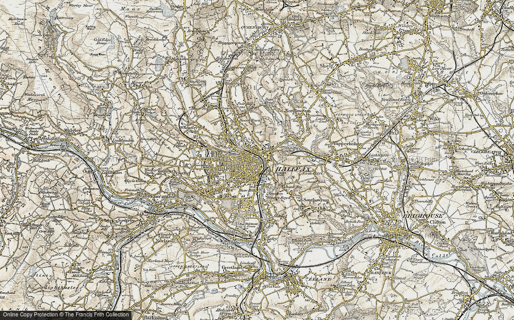 Old Map of Claremount, 1903 in 1903
