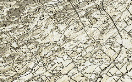 Old map of Alerigg in 1901-1904