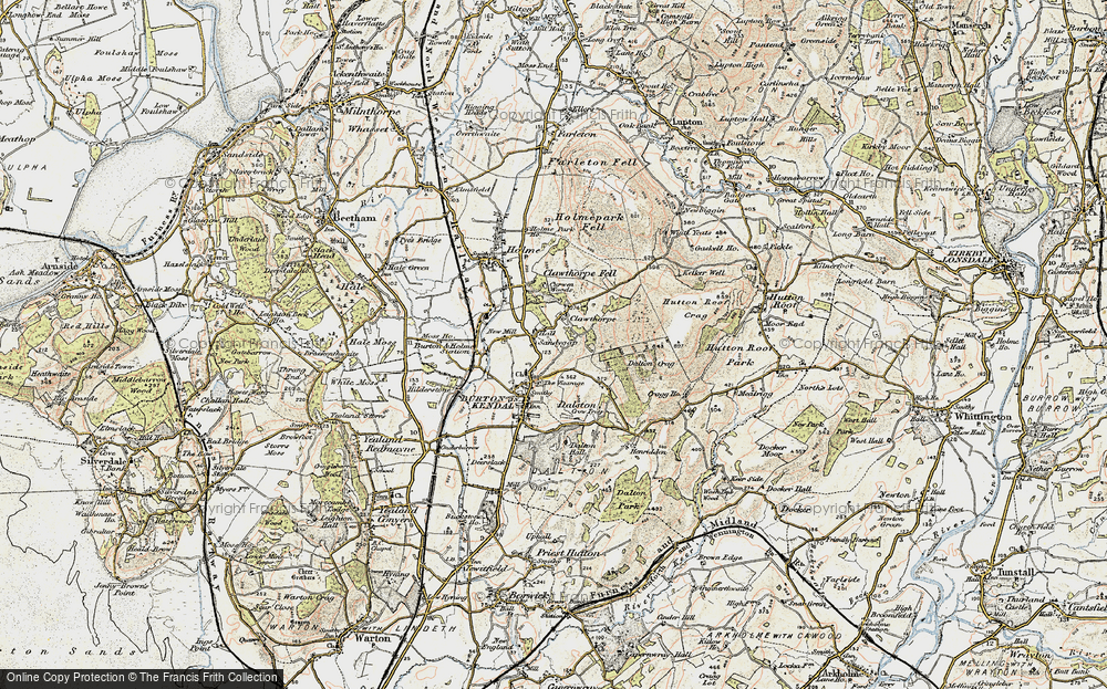 Old Map of Clawthorpe, 1903-1904 in 1903-1904