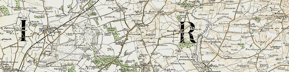 Old map of Aldby Field Ho in 1903