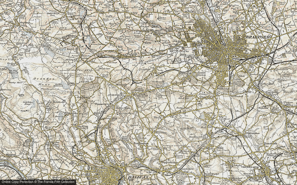 Old Map of Clayton Heights, 1903 in 1903