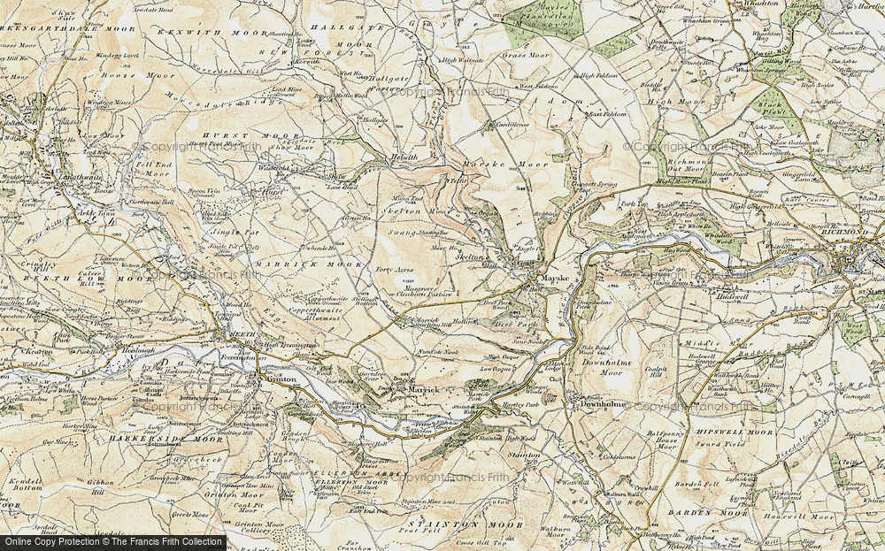 Old Map of Cleaburn, 1903-1904 in 1903-1904