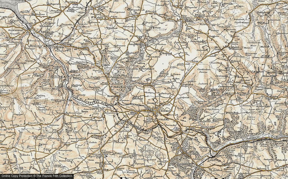 Old Map of Clerkenwater, 1900 in 1900