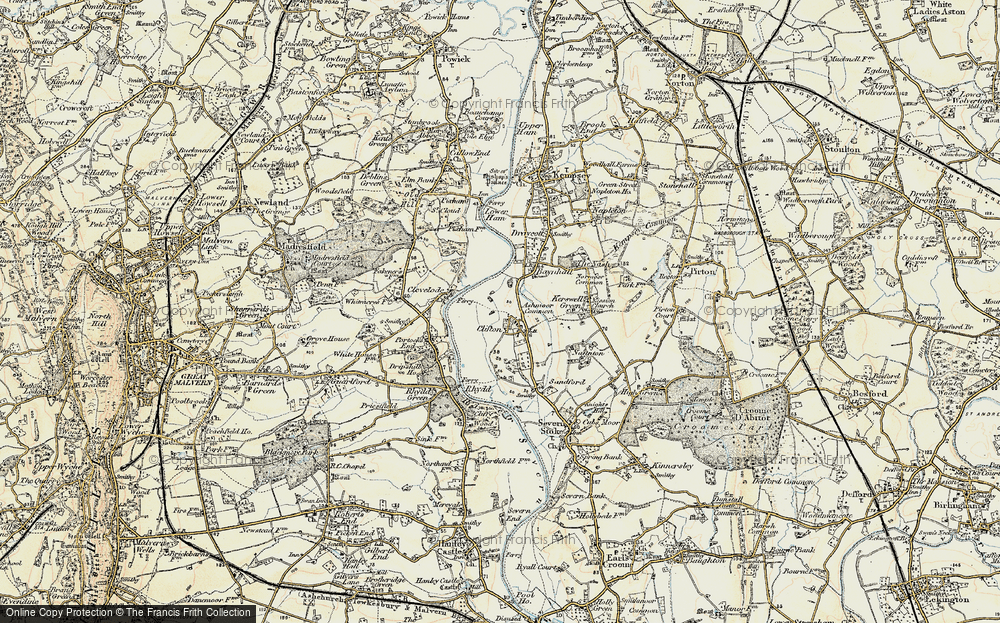Old Map of Clifton, 1899-1901 in 1899-1901
