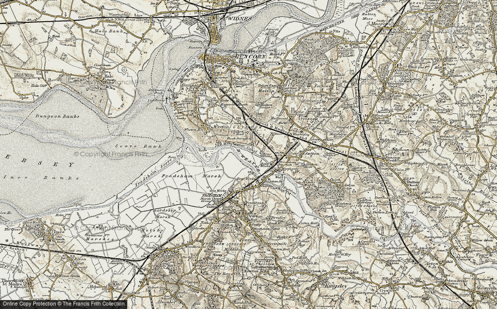 Old Map of Clifton, 1902-1903 in 1902-1903