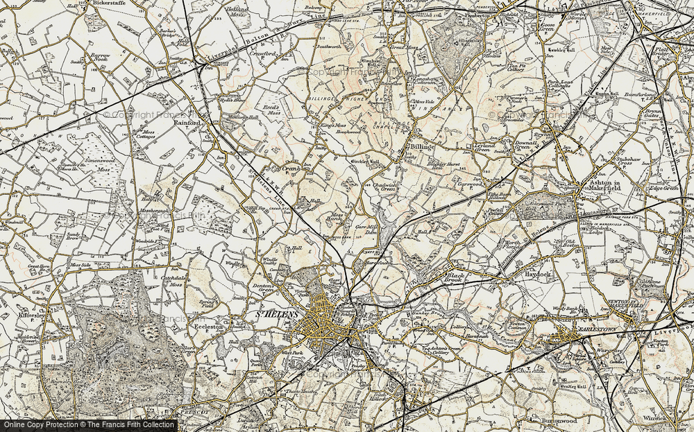 Old Map of Clinkham Wood, 1903 in 1903