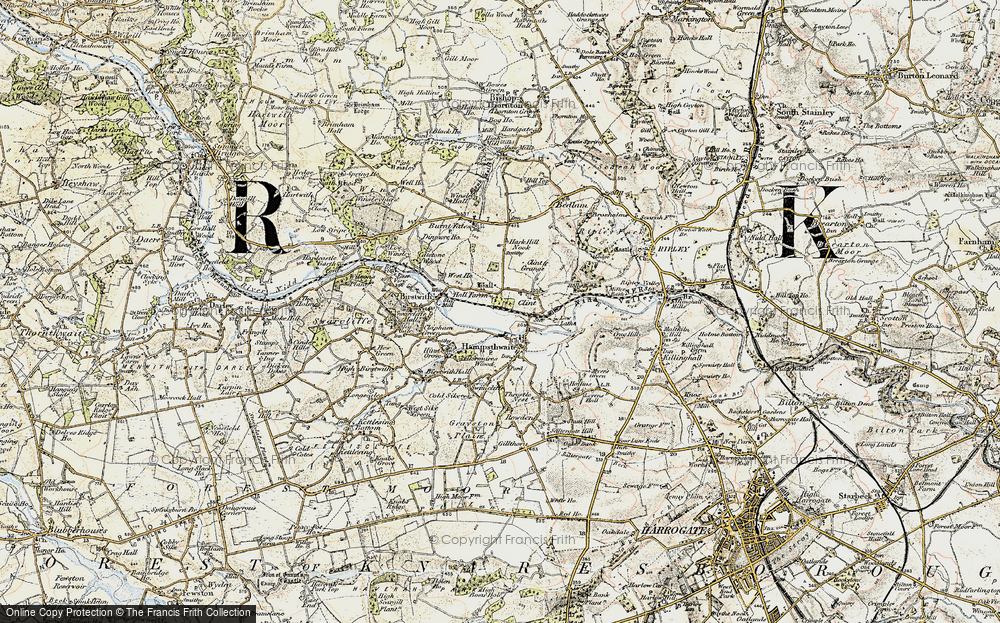 Old Map of Clint, 1903-1904 in 1903-1904
