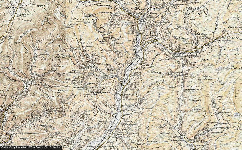 Old Map of Clipiau, 1902-1903 in 1902-1903