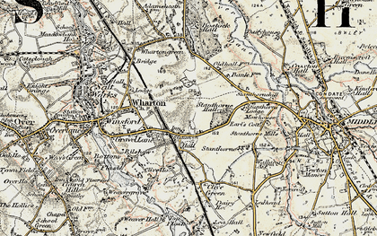 Old map of Clive in 1902-1903