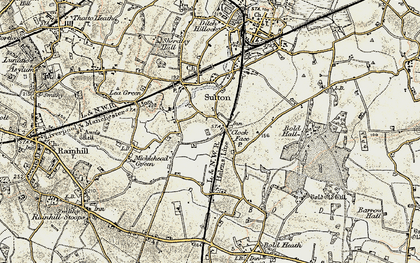 Old map of Clock Face in 1903