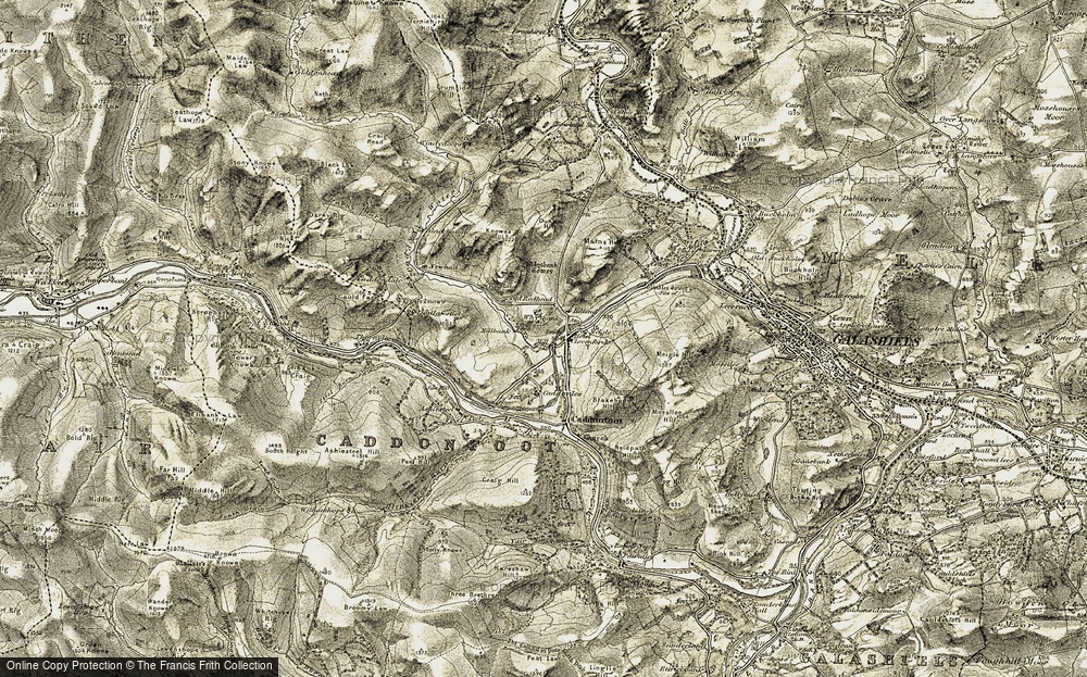 Old Map of Clovenfords, 1903-1904 in 1903-1904