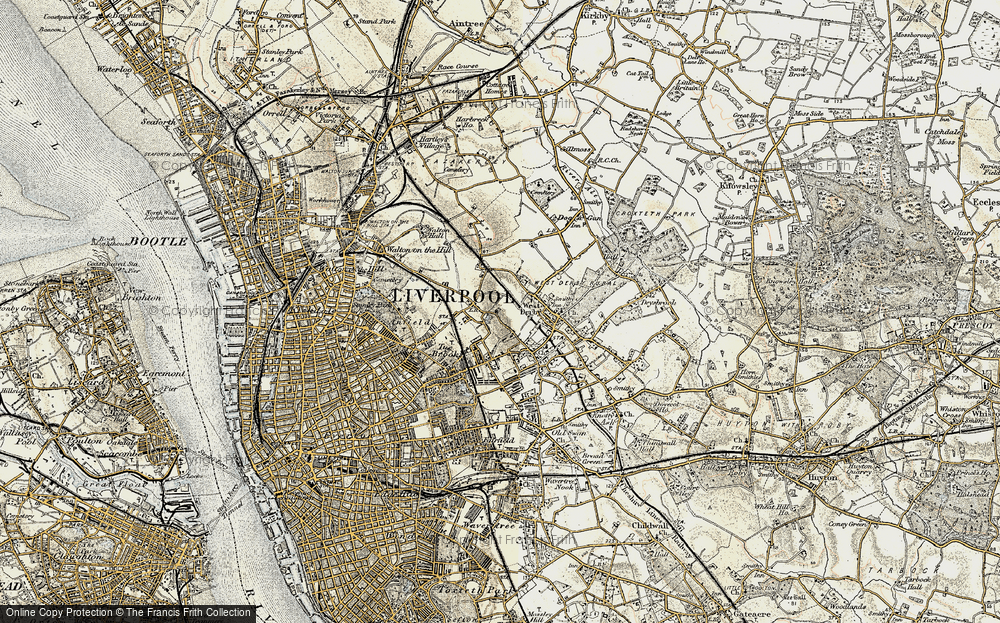 Old Map of Clubmoor, 1902-1903 in 1902-1903