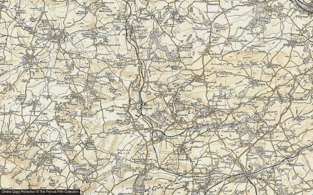 Clutton Hill, 1899