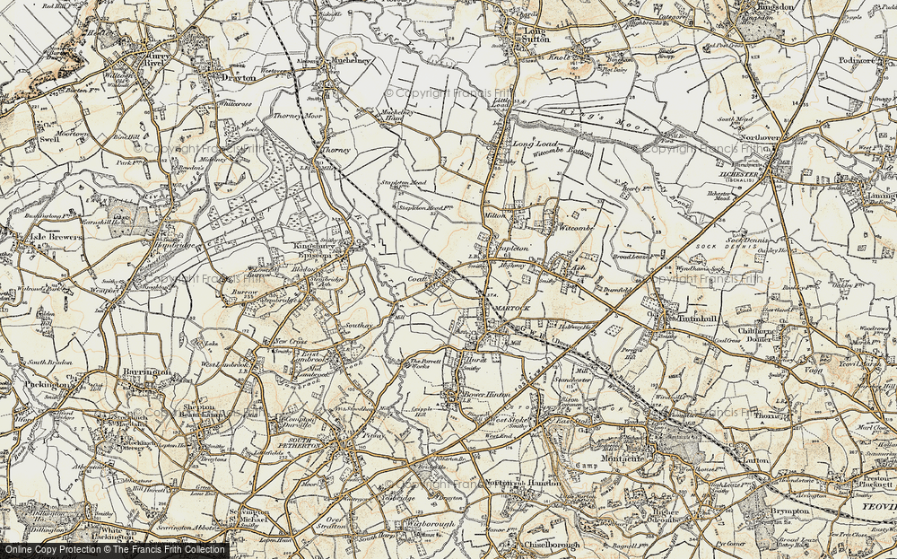 Old Map of Coat, 1898-1900 in 1898-1900