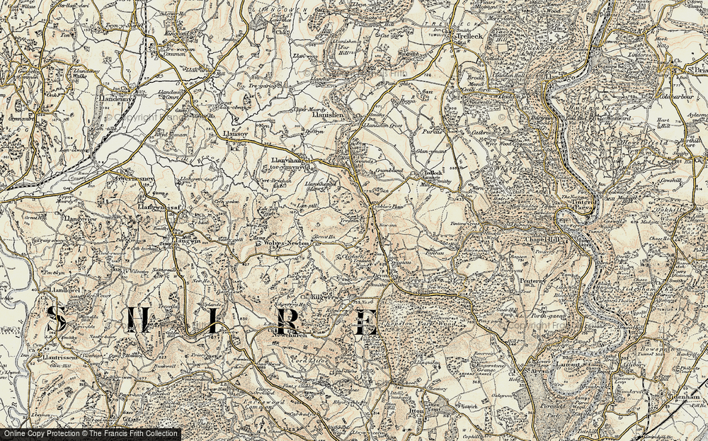 Old Map of Cobbler's Plain, 1899-1900 in 1899-1900