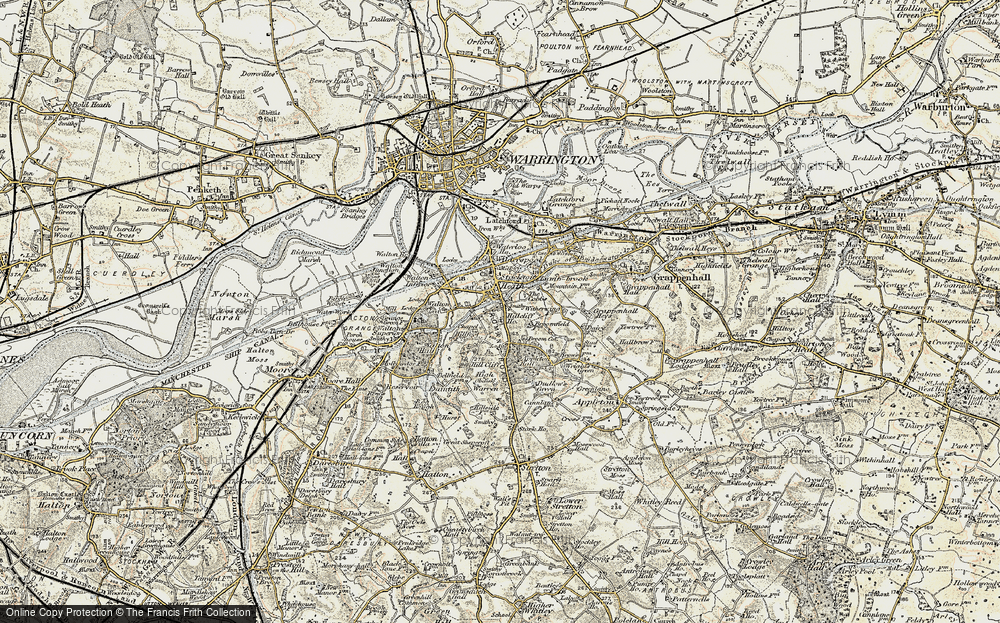 Old Map of Cobbs, 1902-1903 in 1902-1903