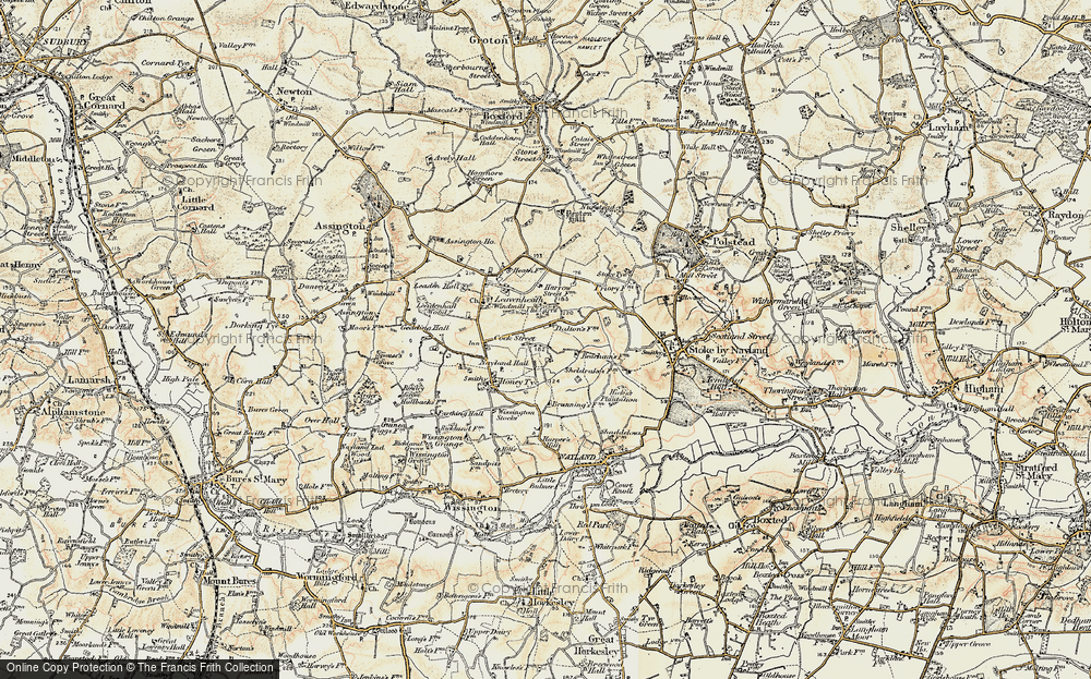 Old Map of Cock Street, 1898-1901 in 1898-1901