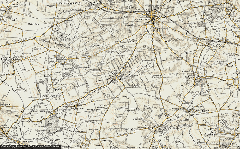 Cockley Cley, 1901-1902