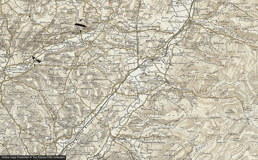 Old Map of Cockshead, 1901-1903 in 1901-1903