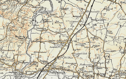 Old map of Toat Ho in 1897-1900
