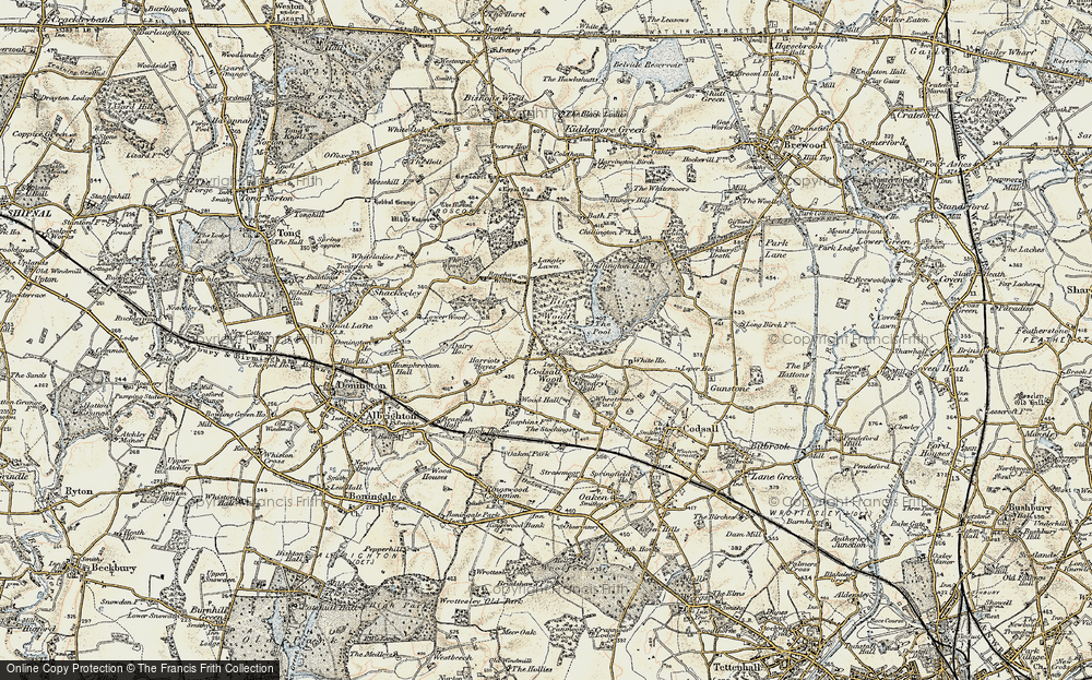 Codsall Wood, 1902