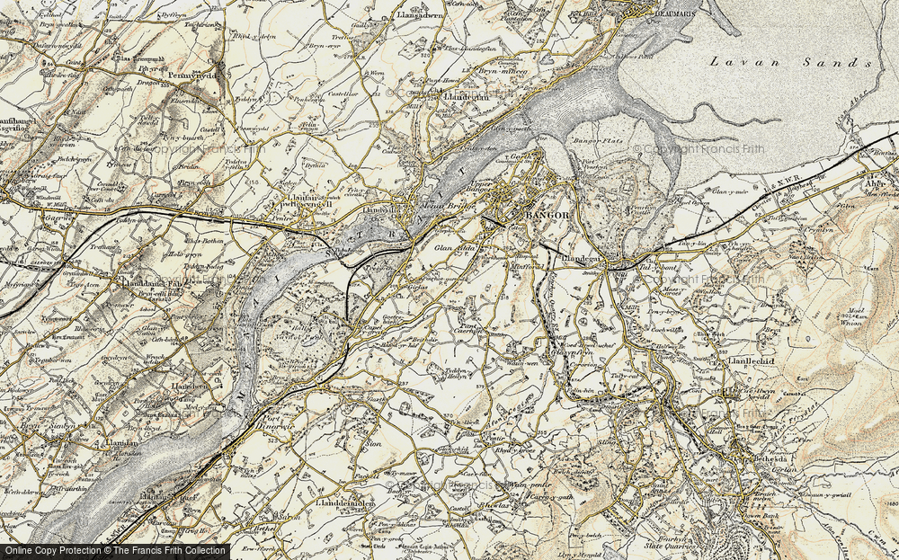 Old Map of Coed Mawr, 1903-1910 in 1903-1910