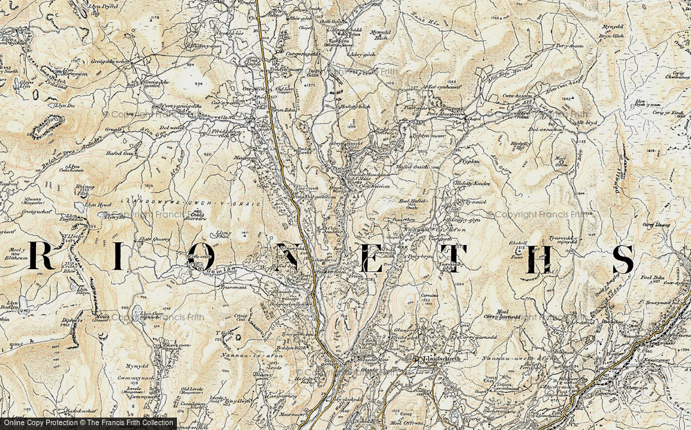 Coed-y-Brenin Forest, 1903