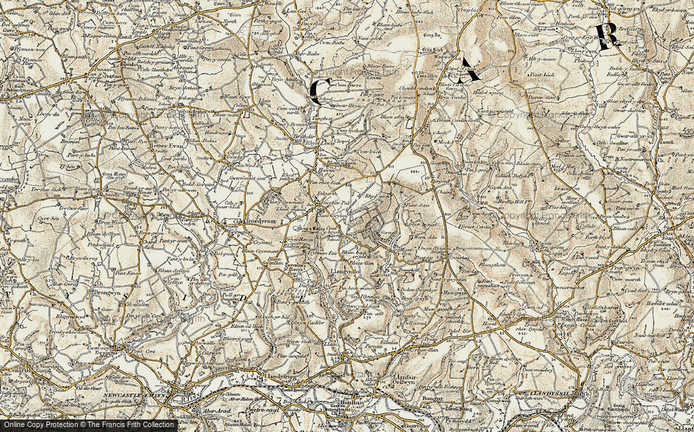 Coed-y-bryn, 1901