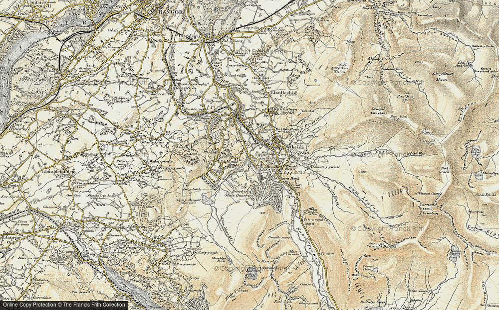 Old Map of Coed-y-parc, 1903-1910 in 1903-1910
